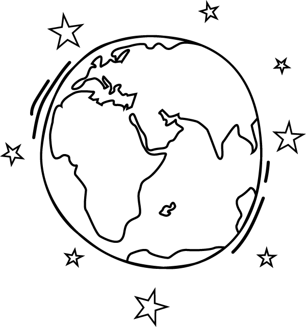 Earth doodle